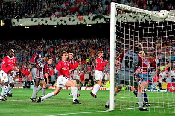 1999 European Cup final: Soccer - UEFA Champions League - Final - Manchester United v Bayern Munich