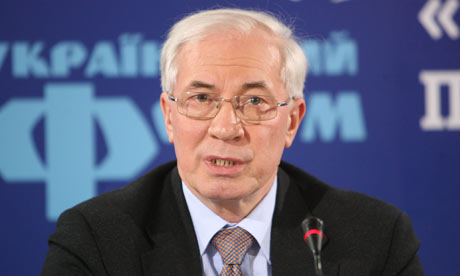 Mykola Azarov, Kiev, Ukraine