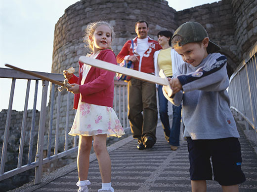 Easter family activities: Beeston Castle