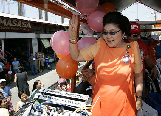 Imelda Marcos: Imelda Marcos runs for a congressional seat in Ilocos Norte