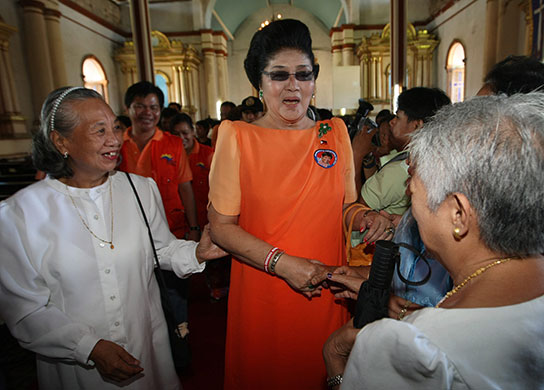 Imelda Marcos: Imelda Marcos runs for a congressional seat in Ilocos Norte