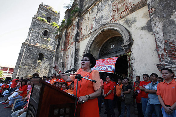 Imelda Marcos: Imelda Marcos runs for a congressional seat in Ilocos Norte