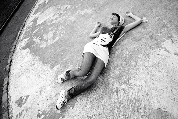 Unemployment : Young unemployed woman