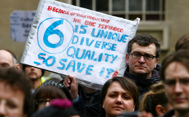 Save 6 Music protest: Save 6 Music protest