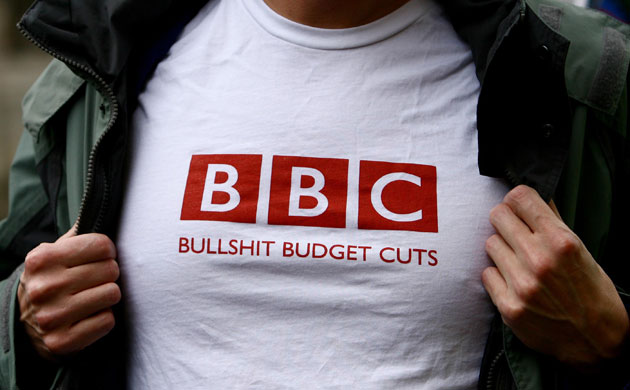 Save 6 Music protest: A 6 Music fan sports a T-shirt protesting against BBC budget cuts