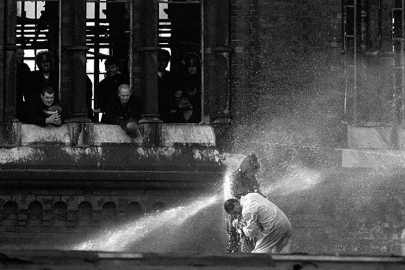 Strangeways riots: Riot ringleaders are pounded with high pressure jets