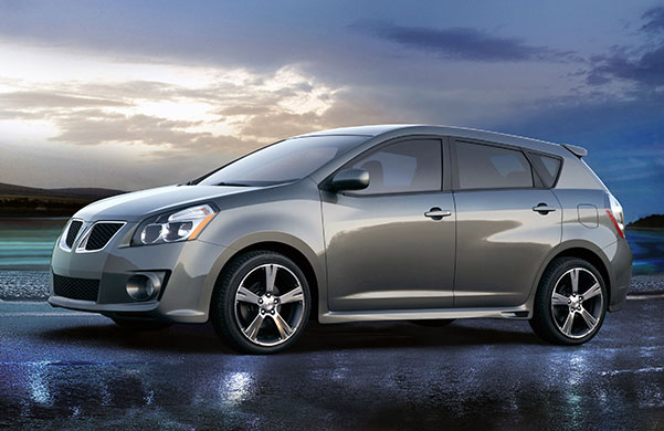 Recalled cars: General Motors 2009 Pontiac Vibe
