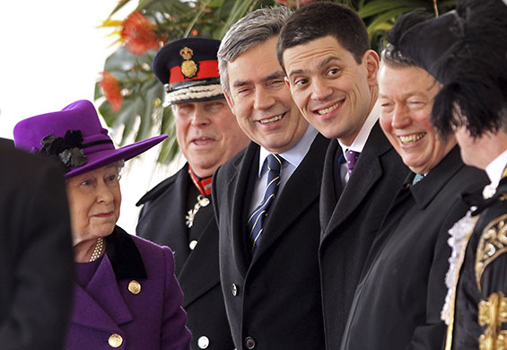 Jacob Zuma visits London: Queen Elizabeth, Gordon Brown, David Miliband and Alan Johnson