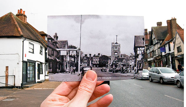 Shifting scenes: Shifting scenes: High Street, Pinner, Middlesex
