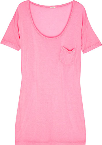 American fashion: Scoop neck T-shirt by J Crew