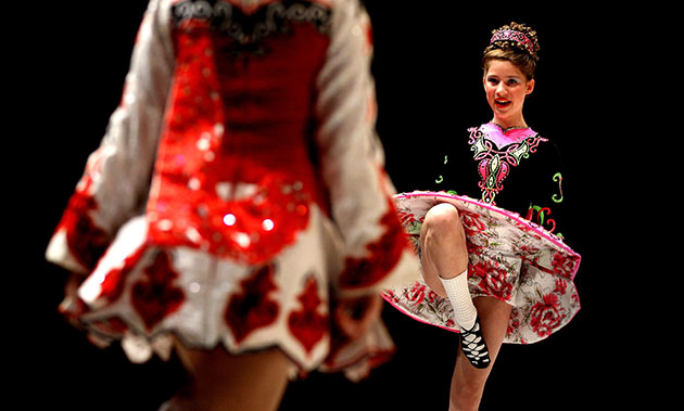 Irish Dance Championships: Dancers compete in the World Irish Dance Championships in Glasgow, Scotland