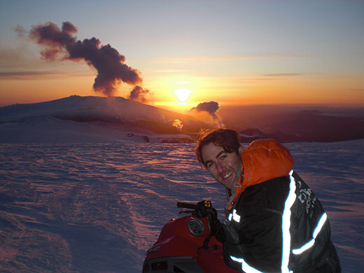 Iceland volcano: Tom Robbins visits Eyjafjallajokull volcano in Iceland