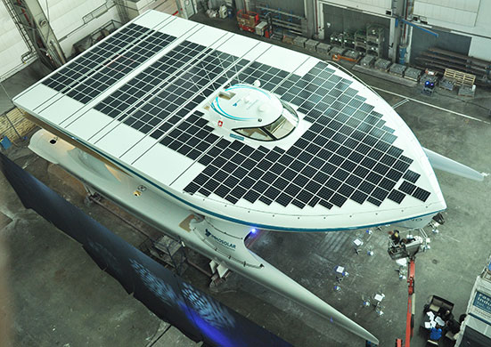 PlanetSolar: PlanetSolar solar powered boat