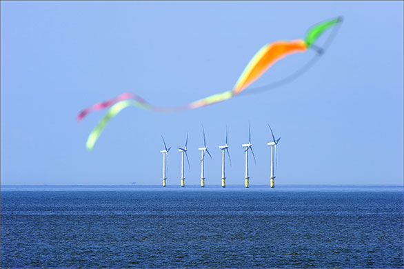 Week in Business: Wind turbines of North Hoyle offshore windfarm, at sea near Prestatyn