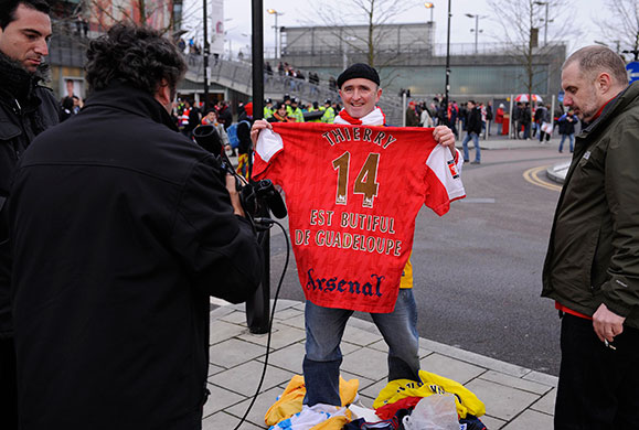 Chmps League: Arsenal v Barcelona