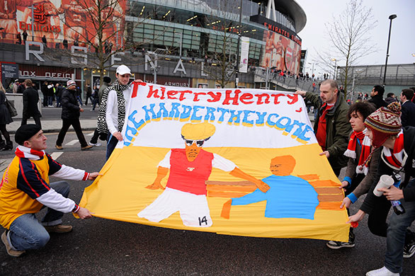 Chmps League: Arsenal v Barcelona