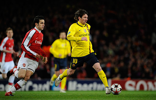 Champs League: Arsenal v Barcelona