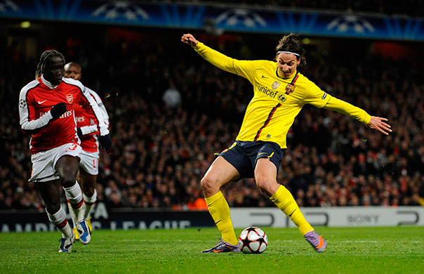 Champs League: Arsenal v Barcelona