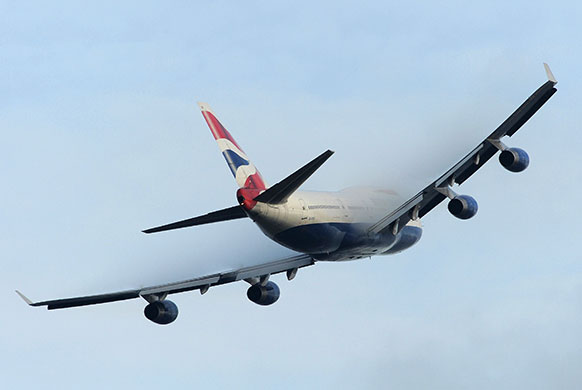 Week in business: British Airways Boeing 747 takes off from Heathrow Airport in west London
