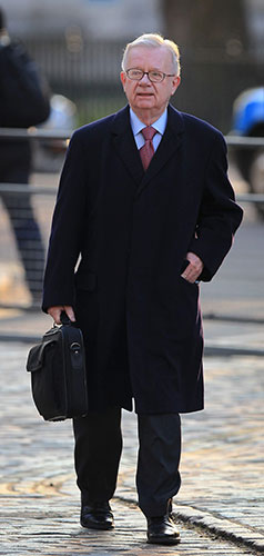 Iraq Inquiry: Iraq Inquiry Chairman Sir John Chilcot arrives