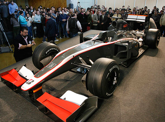 F1 Launch: Hispania F1 car