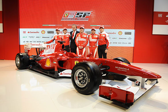 F1 Launch: Ferrari F10