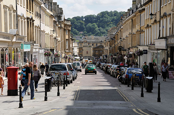 Google street view awards: Milsom Street, Bath