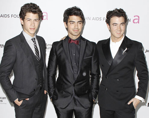 Oscars parties: Oscars 2010 party: Jonas bros
