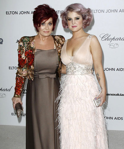 Oscars parties: Oscars 2010 party: Sharon and Kelly Osbourne