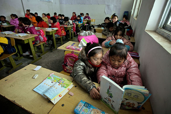 Migrant children in China: Children of migrant workers at the Blue Sky school in North East Beijing
