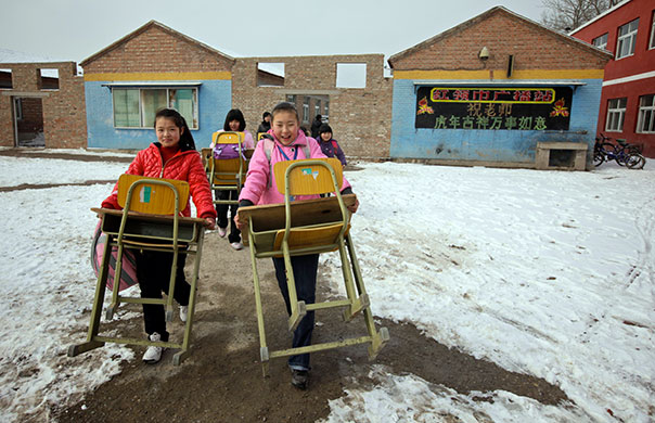 Migrant children in China: Children of migrant workers at the Blue Sky school in North East Beijing