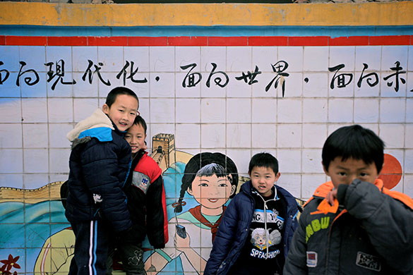 Migrant children in China: Children of migrant workers at the Blue Sky school in North East Beijing
