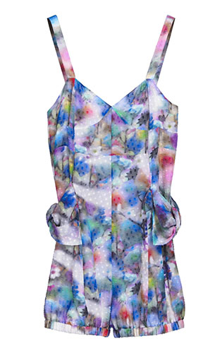 Key Trends: Floral: Playsuit