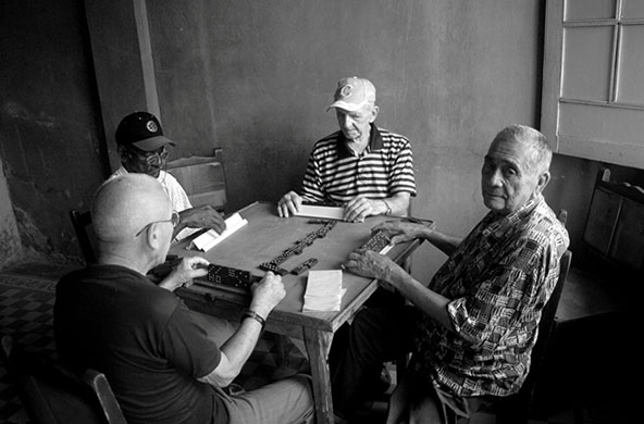 in pictures: hobbies: domino club