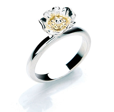 floral trend: Poppy Ring