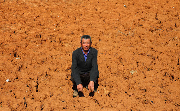 Drought in South China: Farmers suffer worst drought in hundred years, Yunnan