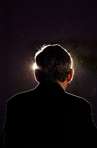 24 Hours in Pics: Gordon Brown Visits Scotland On The Campaign Trail