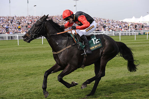 Grand National: Ruby Walsh on Tataniano sprint away from the last to win the novice chase