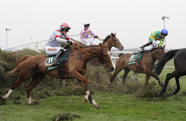 grand national: Dream Alliance & Tricky Trickster clear The Chair as Arbor Supreme falls