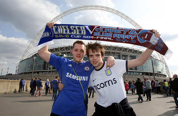 Fa Cup Semi Final: FA Cup  Semi Final, Aston Villa v Chelsea 