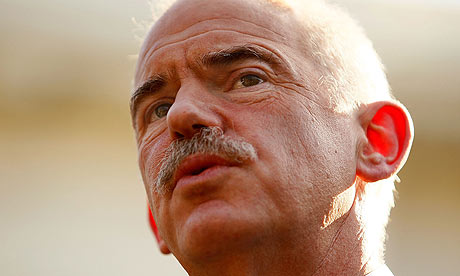 The Greek prime minister, George Papandreou