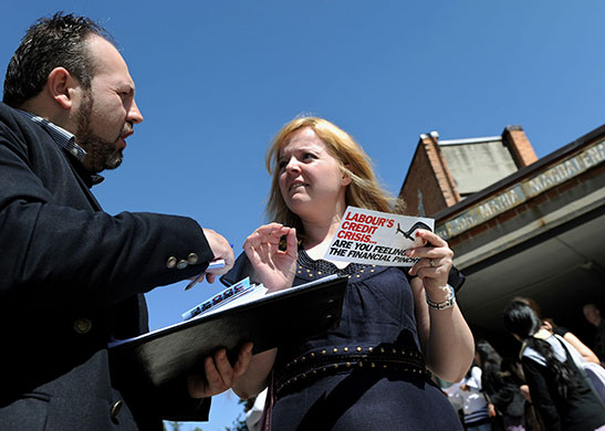 Election campaign: A British citizen living in Madrid with Conservatives Abroad organisation