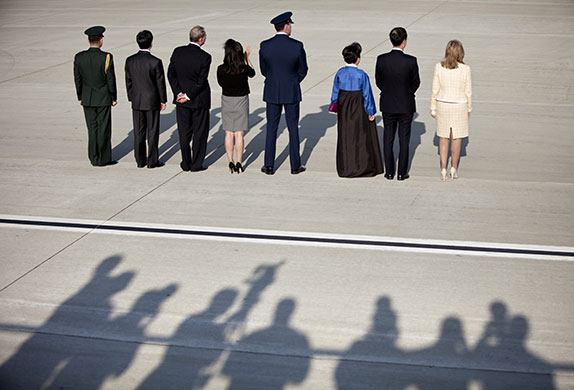 24 hours in pictures: foreign leaders arrive in washington for nuclear security summit