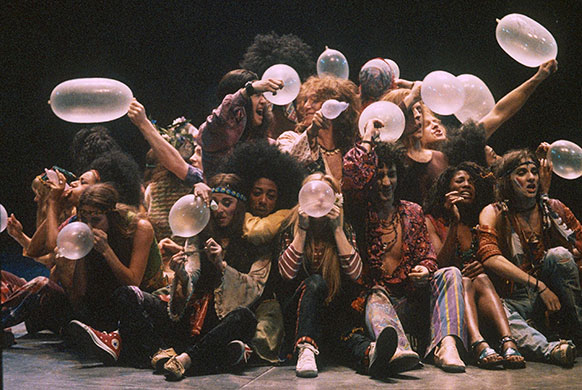 Hair the muscial: 1993: rehearsal for Hair