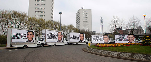 Election posters: The Conservative Party launch four new posters 