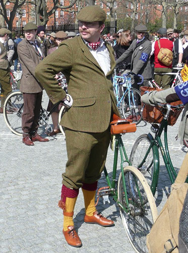 Tweed Run 2010: Blog bike Tweed Run 2010