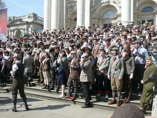 Tweed Run 2010: Blog bike Tweed Run 2010