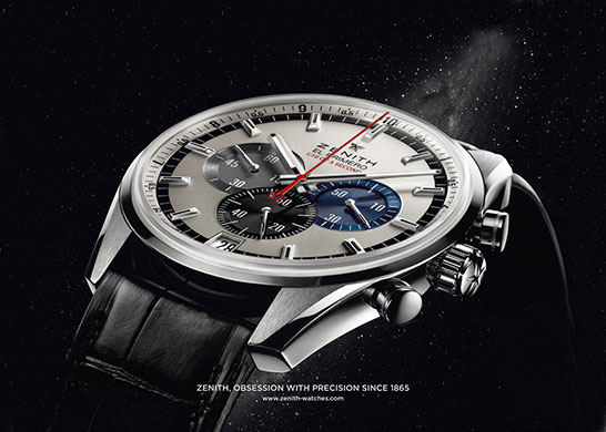 LVMH: Zenith watches ad campaign 2010