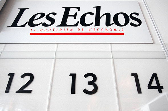 LVMH: The offices of French financial daily Les Echos 