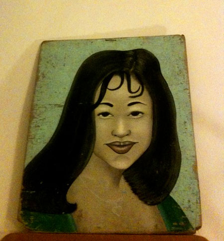 Show & Tell: Doves: African barber shop sign